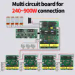 Standard 900W digital and slave wiring