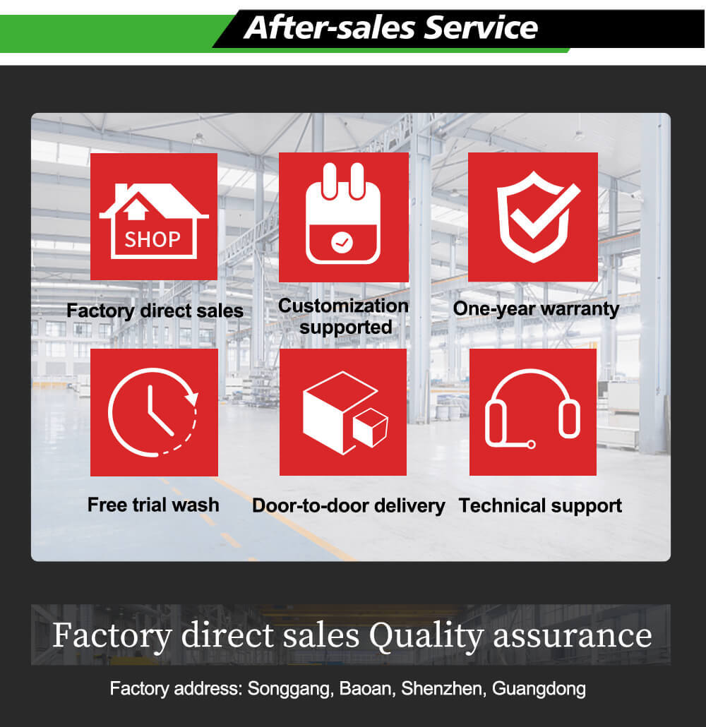 After-sales service and guarantee
