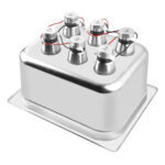 Stainless Steel Ultrasonic Tank with Transducer Pack