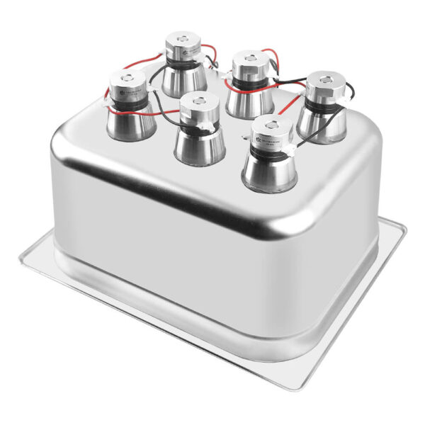 Stainless Steel Ultrasonic Tank with Transducer Pack