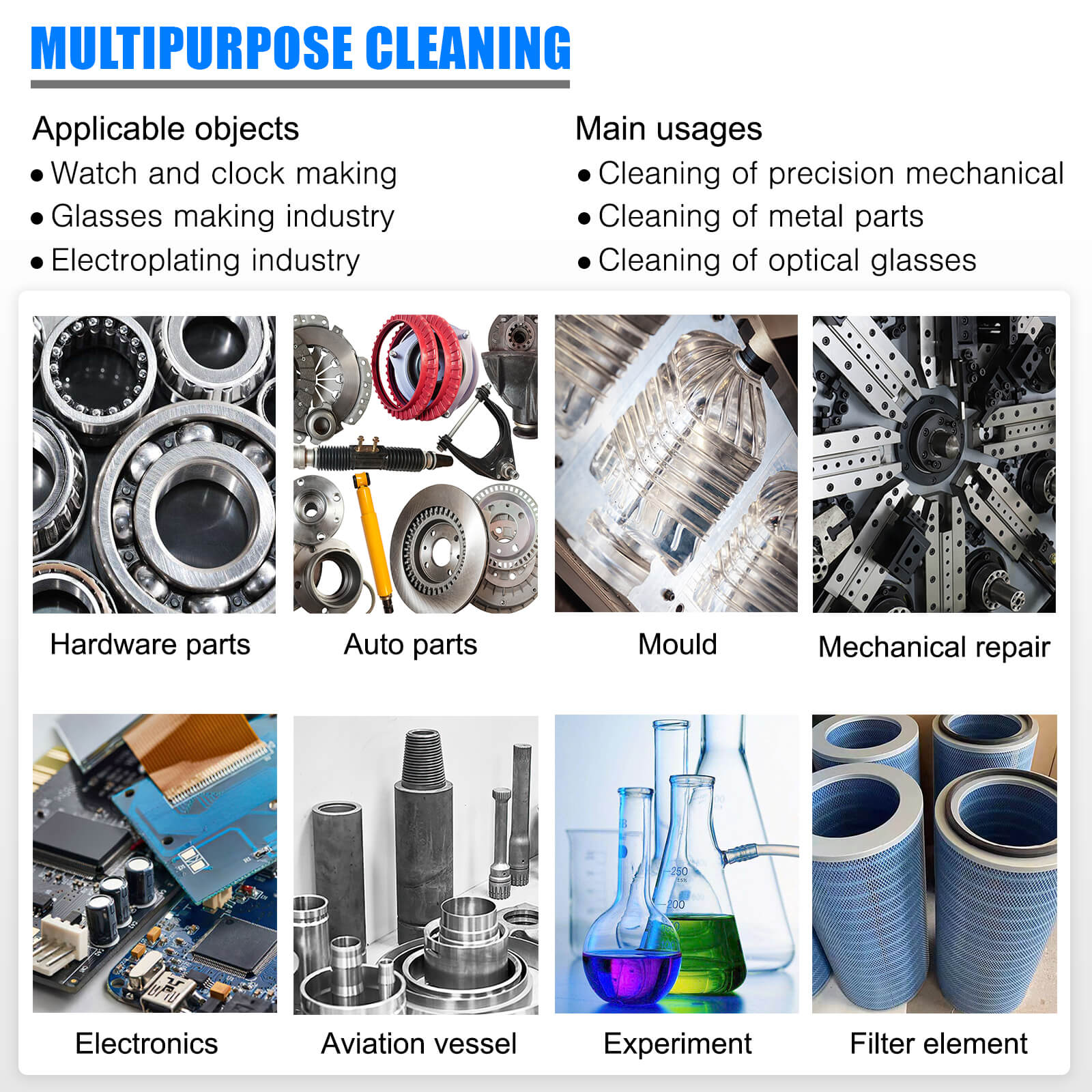Commercial machines - cleaning range Commercial machines - cleaning range