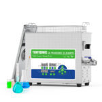Compact 4.5L 80/120kHz Dual-Frequency Ultrasonic Cleaner Digital Low Noise Multi-mode for Delicate Parts & Microchannel Precision Cleaning - Image 3