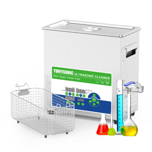 6.5L Dual-Frequency 40/120kHz Ultrasonic Lab Cleaner for Sample Preparation, Microstructure Precision Cleaning & School Experimental Support