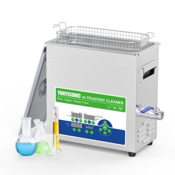 6.5L 80/120kHz Ultrasonic Cleaner for Precision Labware & Fine Cavity Cleaning | Dual-Freq Ultrasonic Bath, China Supply Digital Lab Machine