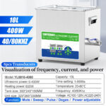 Advanced Dual-Frequency Ultrasonic Cleaning Equipment | Multifunctional Ultrasonic Cleaner For Laboratory Glass PCB Metal Parts - Image 2