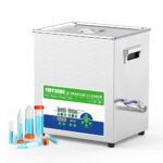 14L Dual-Frequency Ultrasonic Cleaner 400W Digital Timer Heater for Research Labs, Sample Pre-Treatment & Deep-Cavity Washing - Image 4