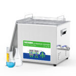 40/80kHz Dual-Frequency Ultrasonic Cleaner | Noise Reduction Design Ultrasonic Bath Multi-Function Digital Timer Heater SUS304 Material