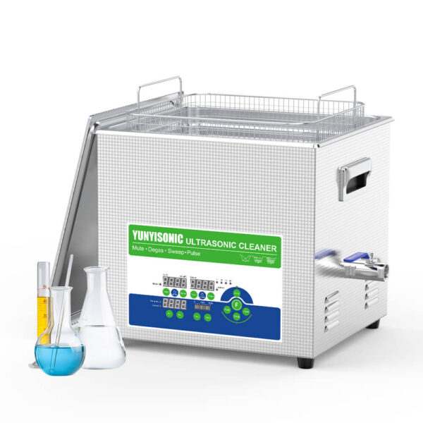 40/80kHz Dual-Frequency Ultrasonic Cleaner | Noise Reduction Design Ultrasonic Bath Multi-Function Digital Timer Heater SUS304 Material