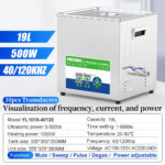 Yunyisonic 40/120kHz Ultrasonic Cleaning Equipment Digital Timer Heater SUS304 Build Precision Washing for Labware Electronics Blind Holes - Image 2