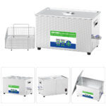 22L 40/80kHz Dual-Frequency Ultrasonic Cleaning Machine | Multi-mode 800W Power Adjustable Advanced Lab & Industrial Ultrasonic Bath - Image 4