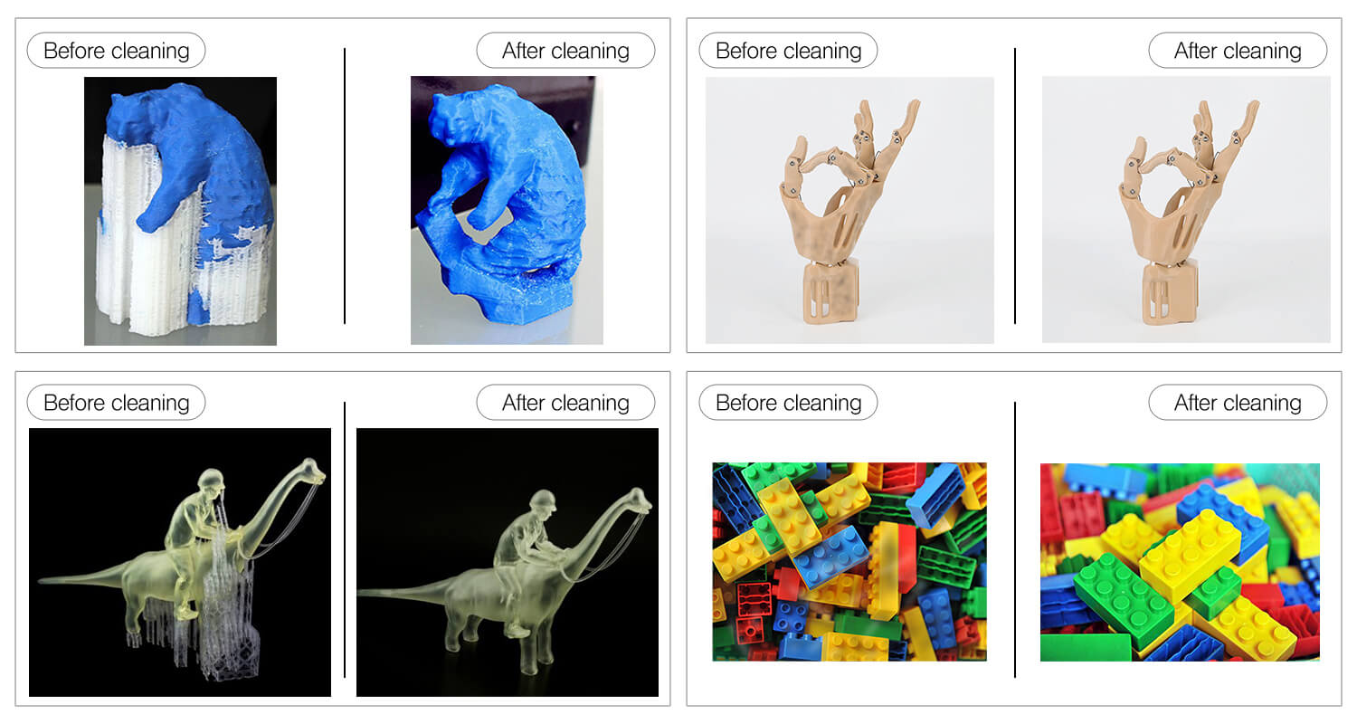 ultrasonic 3d Cleaning effect