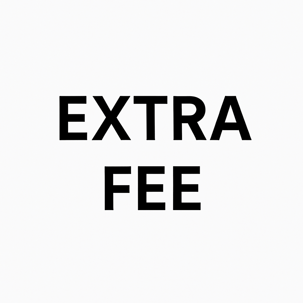 Upgrade Service Fee Shipping & Customization Adjustment