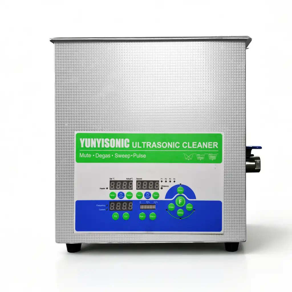 YL-160kHz Ultrasonic Cleaner Front View With Panel